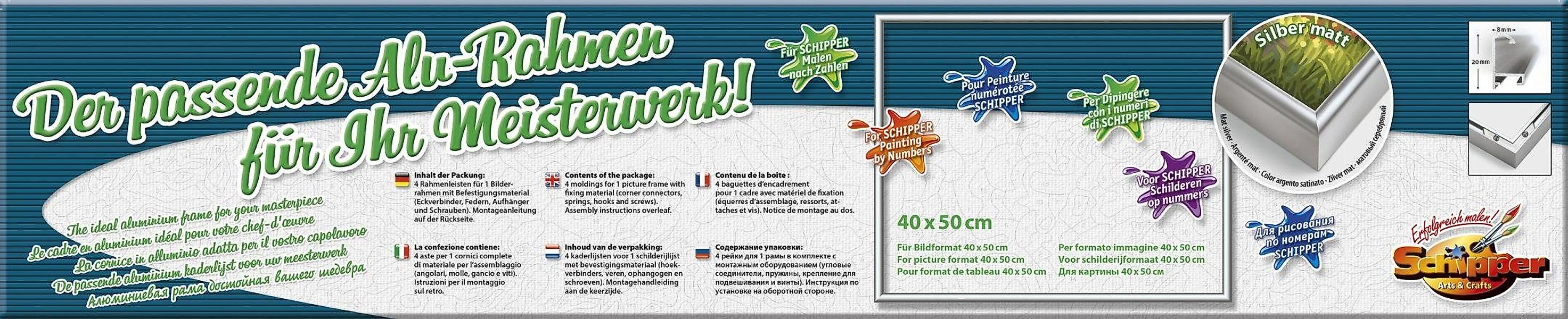 Schipper Bilderrahmen Malen nach Zahlen, 40x50 günstig online kaufen