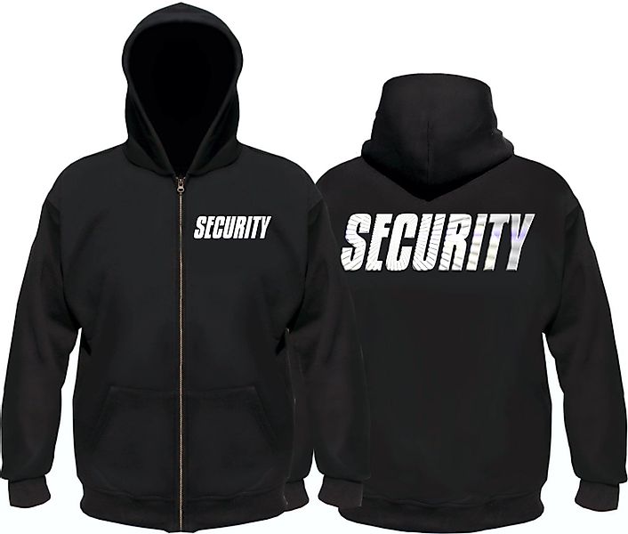 coole-fun-t-shirts Kapuzensweatshirt SECURITY Sweatshirt mit Kapuze günstig online kaufen