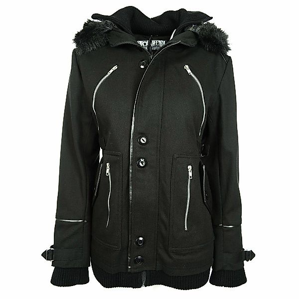 Poizen Industries Kurzmantel Chase Coat Gothic günstig online kaufen