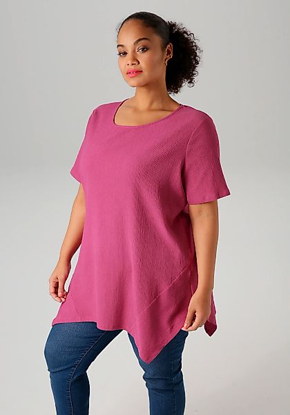 Aniston PLUS mit dezenter Streifenlook Struktur günstig online kaufen