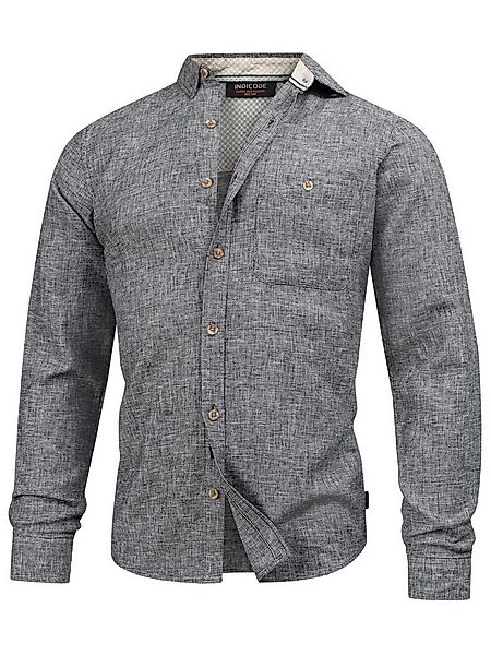 Indicode Langarmhemd Herren INNiell Herrenhemd Langarm günstig online kaufen