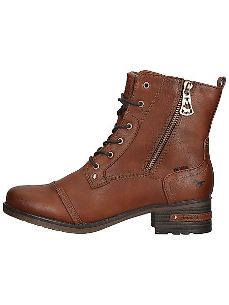 MUSTANG Stiefelette Lederimitat Schnürstiefelette günstig online kaufen