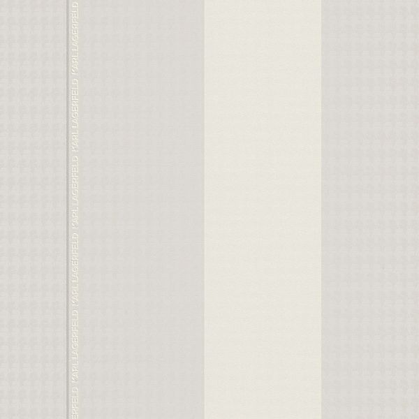 Bricoflor Moderne Tapete in Weiß Silber Metallic Streifentapete mit Fashion günstig online kaufen