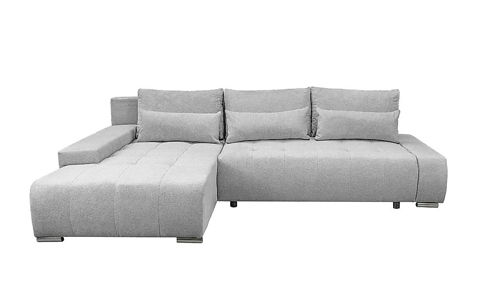 Ecksofa  Bloom ¦ grau ¦ Maße (cm): B: 267 H: 85 Polstermöbel > Sofas > 3-Si günstig online kaufen
