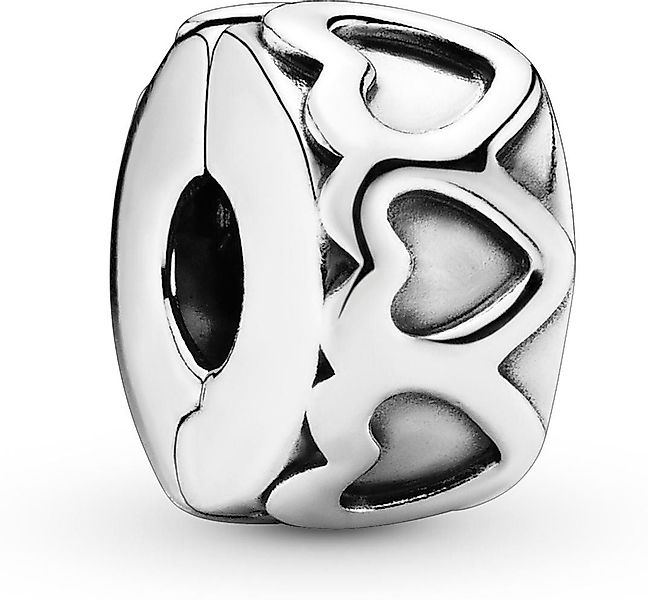 Pandora Kettenanhänger Pandora Gereihte Herzen Clip 791978 Anhänger günstig online kaufen