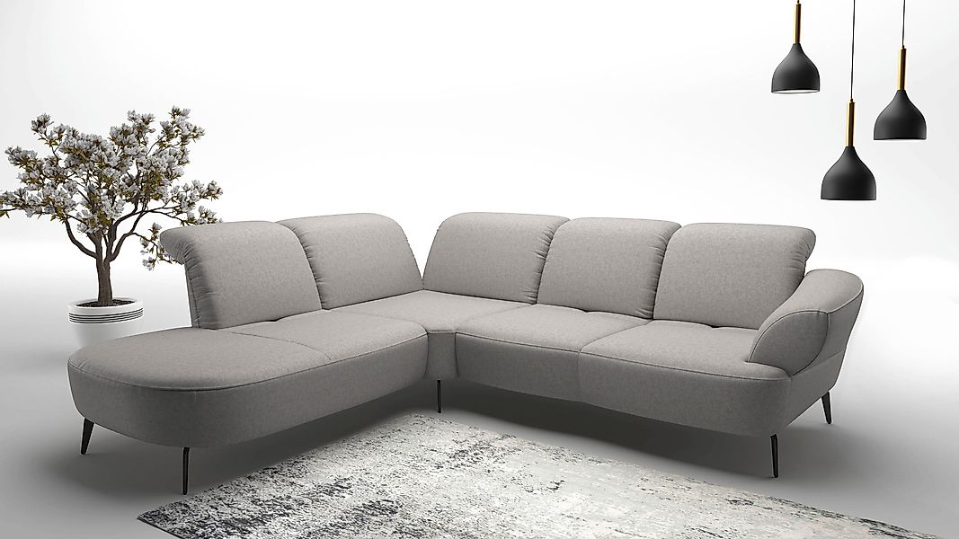 sit&more Ecksofa »Dance, L-Form, inkl. Sitztiefenverstellung« inkl. Click&S günstig online kaufen