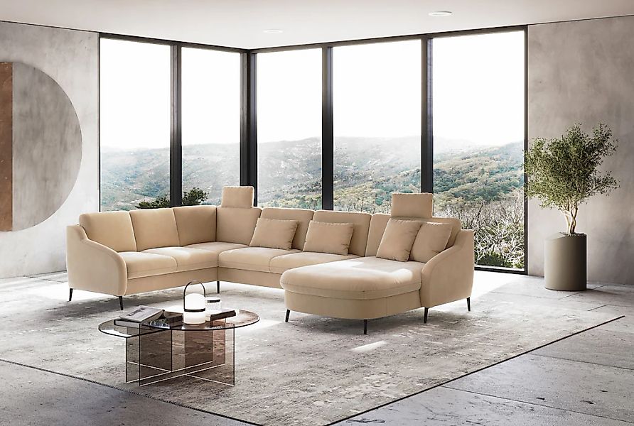 sit&more "Soul U-Form" wahlweise mit Bettfunktion und Bettkasten oder Schub günstig online kaufen