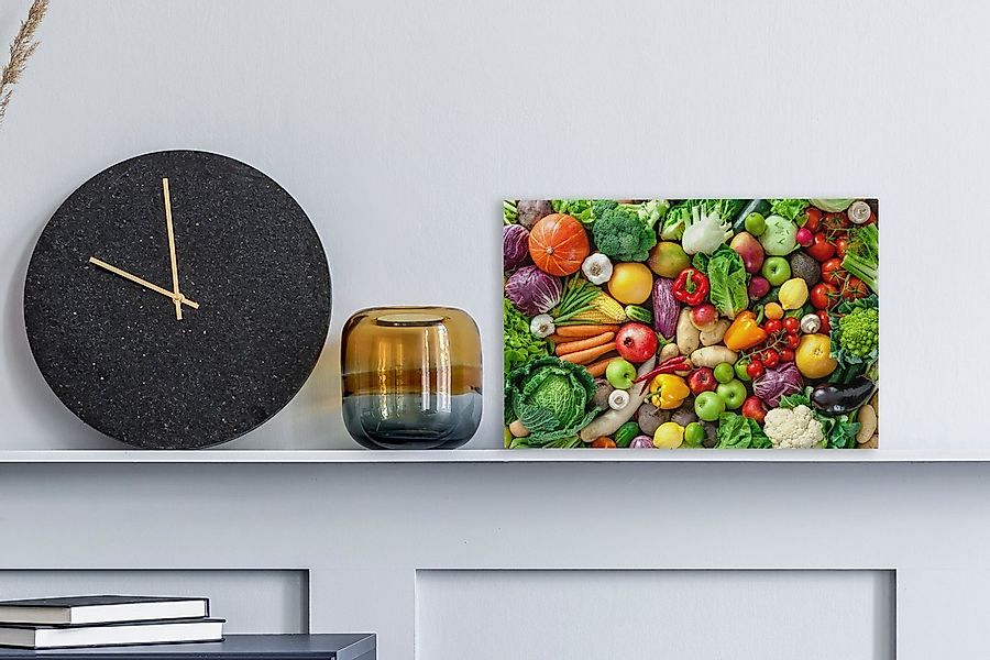 OneMillionCanvasses® Leinwandbild Obst - Gemüse - günstig online kaufen