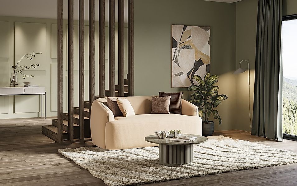 INOSIGN 2-Sitzer "Nergal, Einzelsofa, organisches Design, Brite 177cm", Mod günstig online kaufen