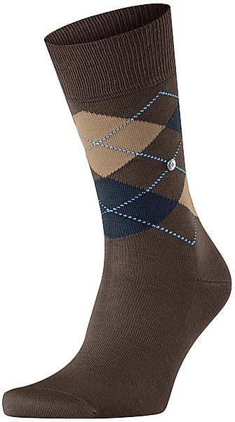 Burlington Manchester Socken Kariert Braun 5043 - Größe 40-46 günstig online kaufen