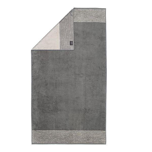 Cawö - Luxury Home Two-Tone 590 - Farbe: schiefer - 77 - Duschtuch 80x150 c günstig online kaufen