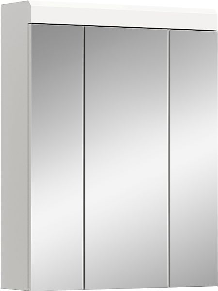 INOSIGN Badezimmerspiegelschrank "Siena, Breite 60cm, 3 Spiegeltüren, 9 Fäc günstig online kaufen