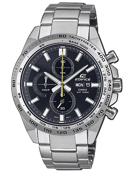 CASIO EDIFICE Quarzuhr Edifice Stahl/Schwarz günstig online kaufen