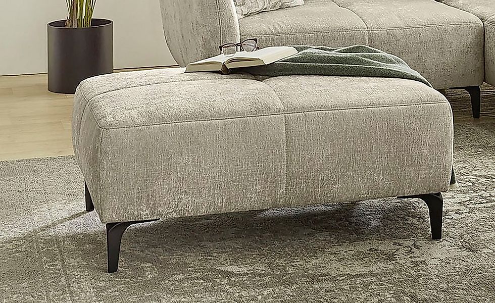 Jockenhöfer Gruppe Hocker Salo, B: 114 cm, im Retrolook mit Wellenunterfede günstig online kaufen