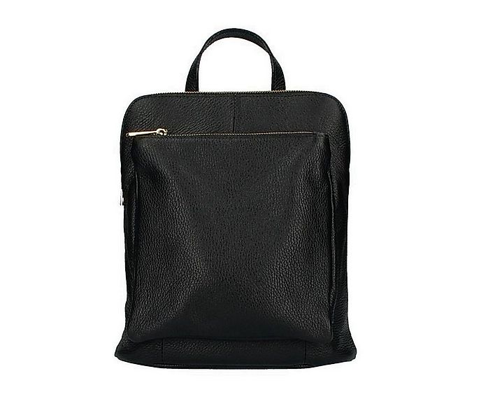 ITALYSHOP24 Rucksack Made in Italy Damen Leder Tasche Schultertasche, leich günstig online kaufen