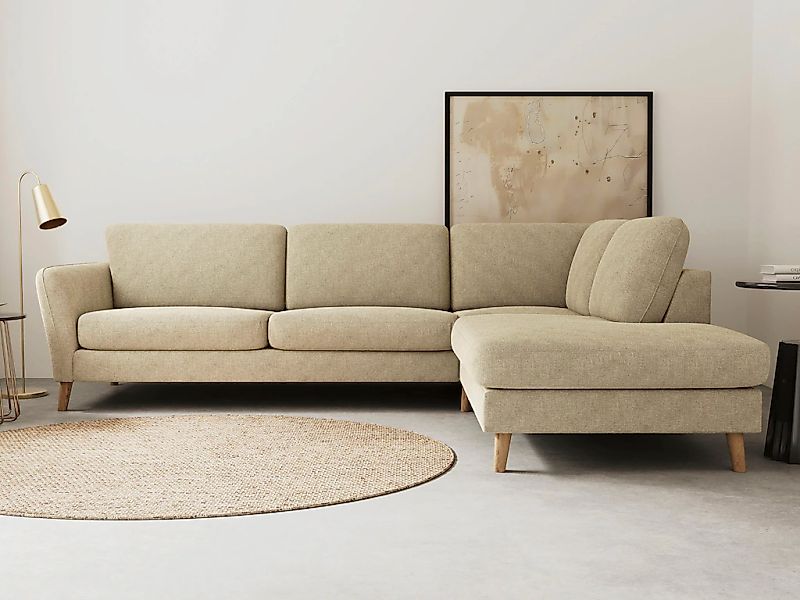 Home affaire Ecksofa "MARSEILLE 278/202 cm, L-Form, Ottom. rechts/links, ve günstig online kaufen