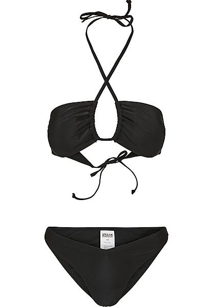 URBAN CLASSICS Bügel-Bikini Urban Classics Damen Ladies Recycled Hot V Biki günstig online kaufen