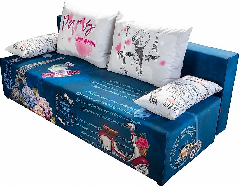 exxpo - sofa fashion Schlafsofa »Extravagantes Sofa für Individualisten mit günstig online kaufen