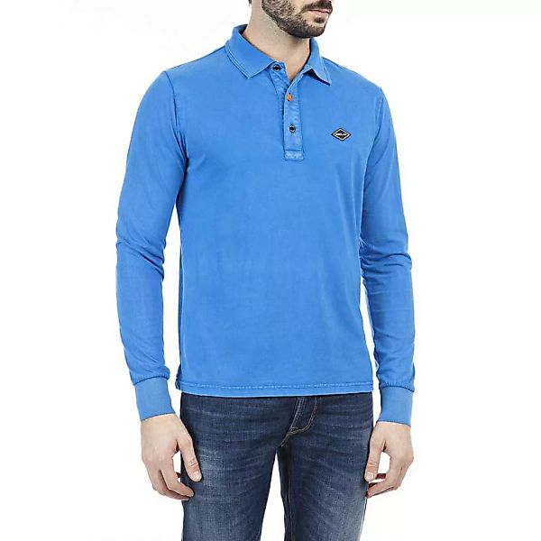 Replay Lange Ärmel Polo Shirt 3XL Royal günstig online kaufen