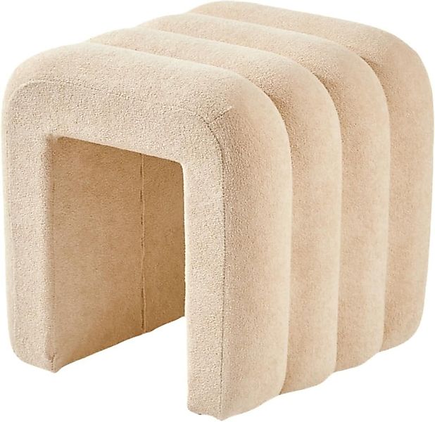 Zedelmaier Sitzhocker Stilvolle Sitzhocker, Polsterhocker, Fußhocker, Schmi günstig online kaufen