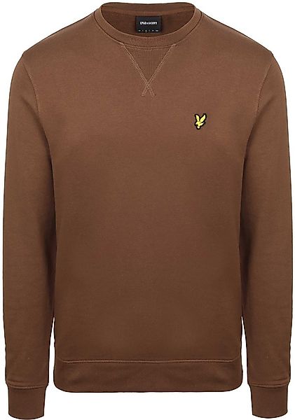 Lyle & Scott Sweat Crewneck Braun - Größe XL günstig online kaufen