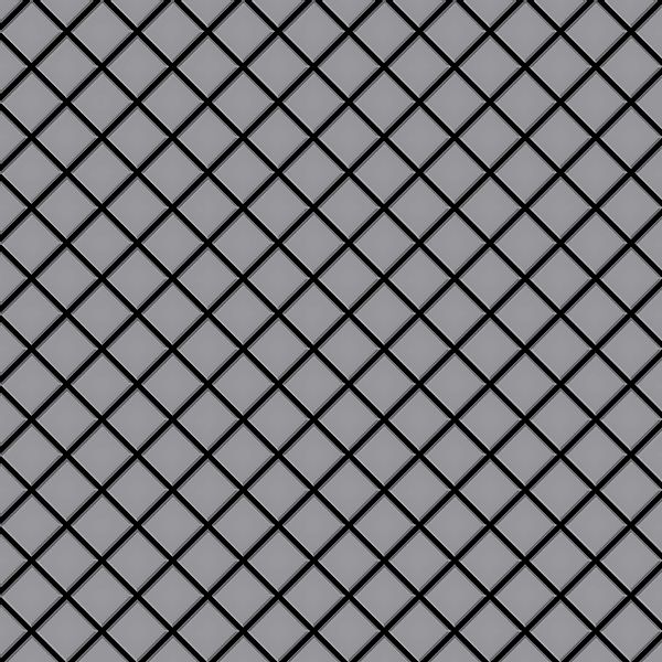 ALLOY Mosaik Fliese Massiv Metall Edelstahl Matt Grau 1,6mm Stark Diamond-s günstig online kaufen