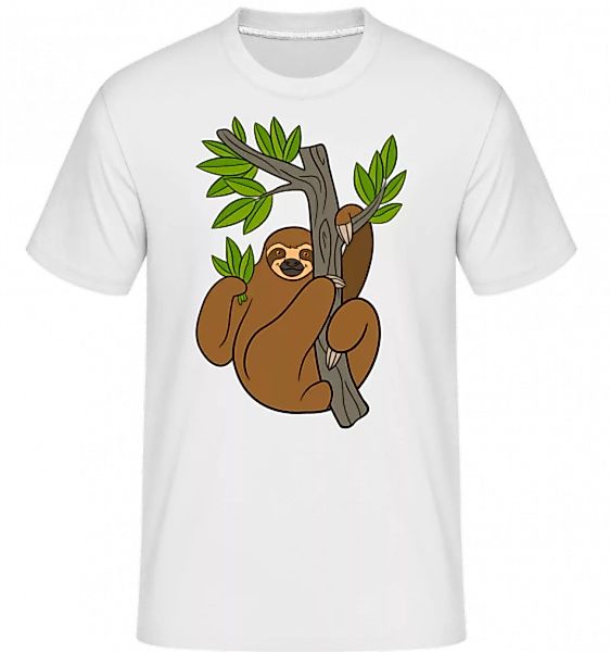 Faultier Am Baum · Shirtinator Männer T-Shirt günstig online kaufen