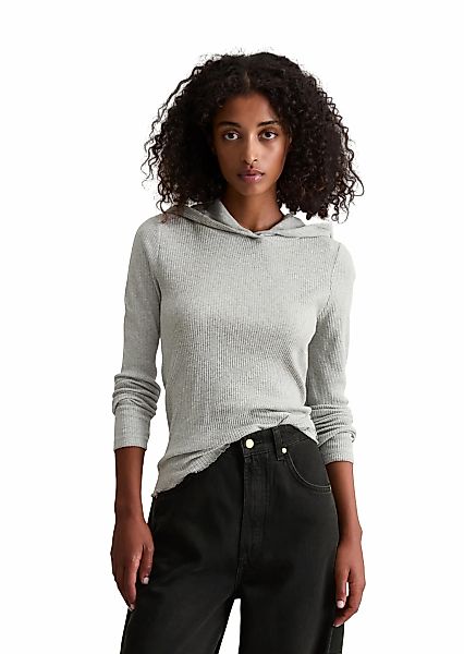 Marc OPolo DENIM Langarmshirt "aus softem Rippjersey" günstig online kaufen
