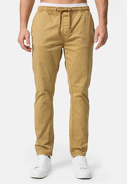 Indicode Chinohose Osborne mit elastischem Bund günstig online kaufen