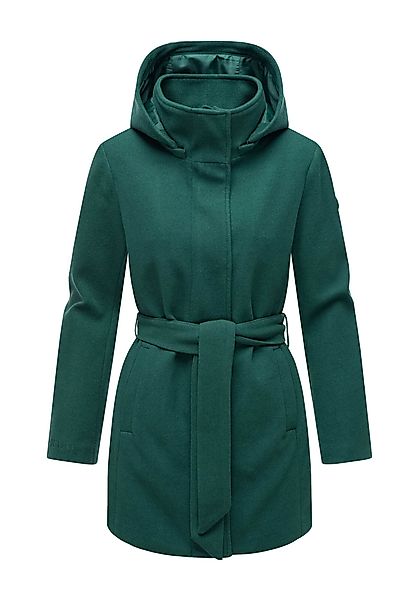 Marikoo Kurzmantel Katalinaa Eleganter Wickel Mantel günstig online kaufen