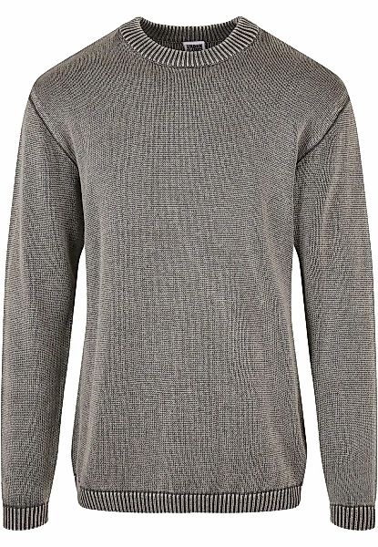 URBAN CLASSICS Rundhalspullover "Urban Classics Herren Washed Sweater" 1 St günstig online kaufen