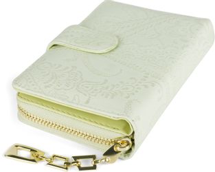 styleBREAKER Geldbörse Geldbörse mit Paisley Blumen günstig online kaufen