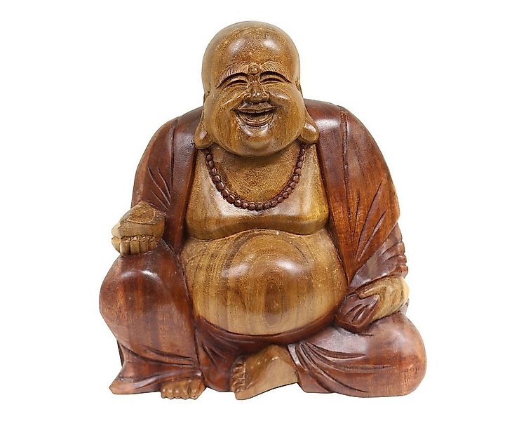 Oriental Galerie Dekofigur Figur Sitzender Happy Buddha mittel 20 cm (1 St) günstig online kaufen