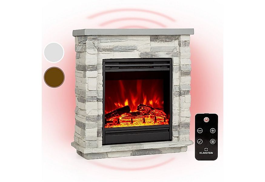 Klarstein Elektrokamin Lienz, elektrischer Kamin mit Heizfunktion Heizlüfte günstig online kaufen