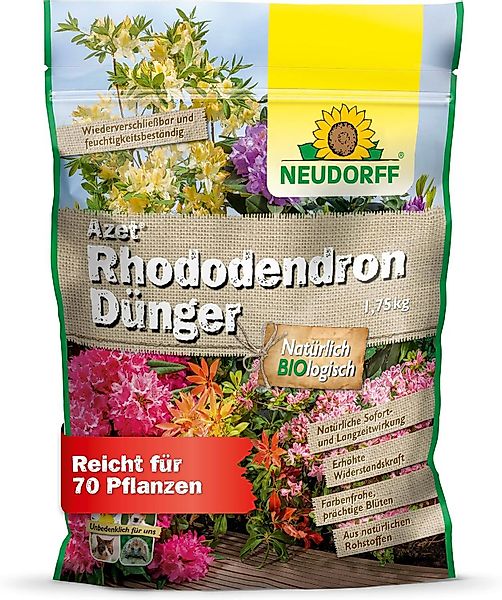 Neudorff Blumendünger Bio Azet RhododendronDünger 1,75 günstig online kaufen