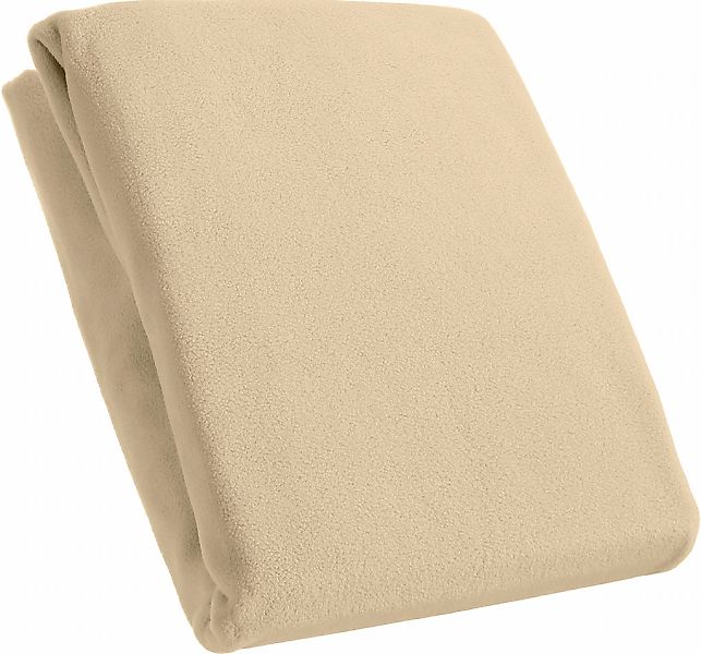 KUM Spannbettlaken "Mikrofaser-Fleece Spannbetttuch" günstig online kaufen