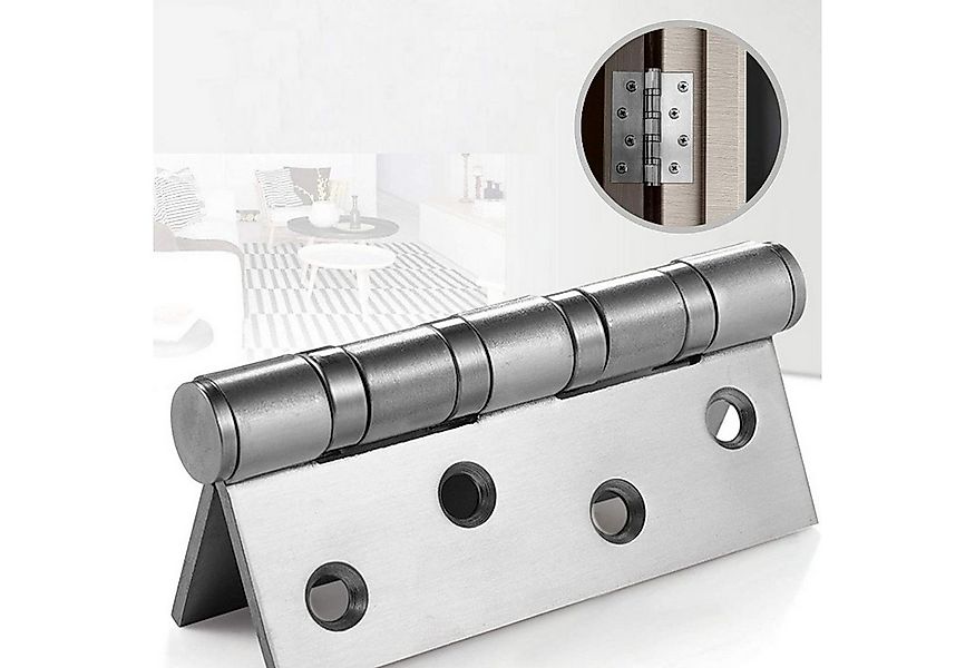 BAYLI Möbelbeschlag 10 x Edelstahl Scharniere Tor - Schwerlast Türbänder - günstig online kaufen