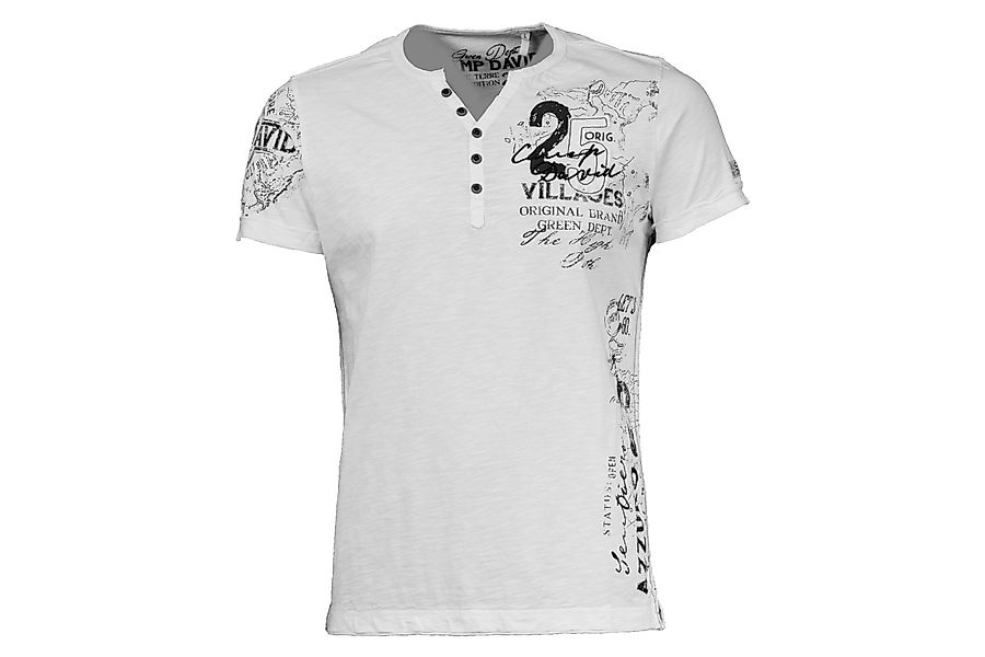 CAMP DAVID T-Shirt Camp David Henley-Shirt günstig online kaufen