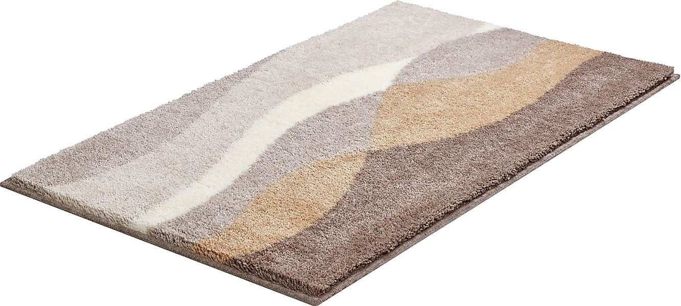 Grund Badematte "Hills" Höhe 20 rutschhemmend beschichtet fußbodenheizungsg günstig online kaufen