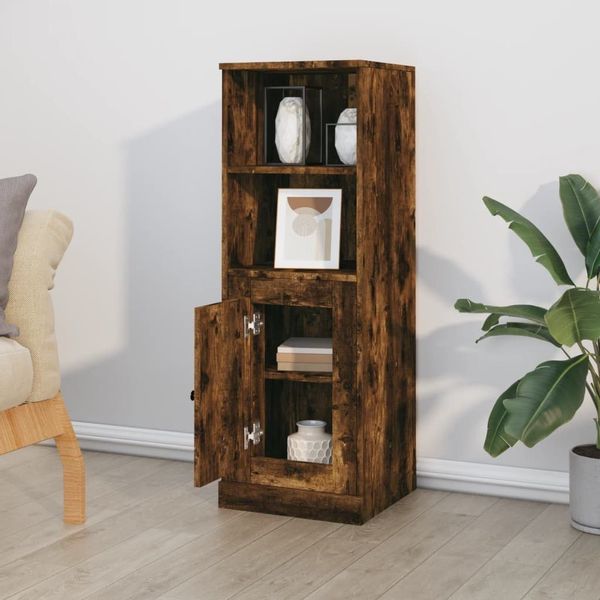 vidaXL Highboard Highboard Räuchereiche 36x35,5x103,5 cm günstig online kaufen
