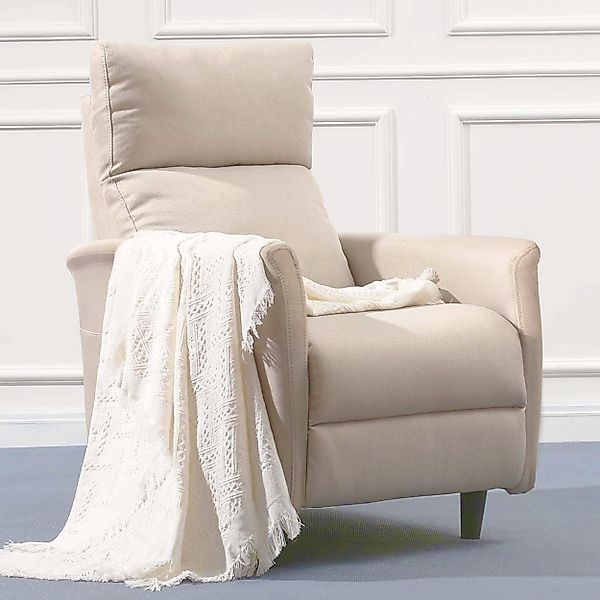 Leawin Sessel Relaxsessel aus Leinenstoff, TV-Sessel, günstig online kaufen