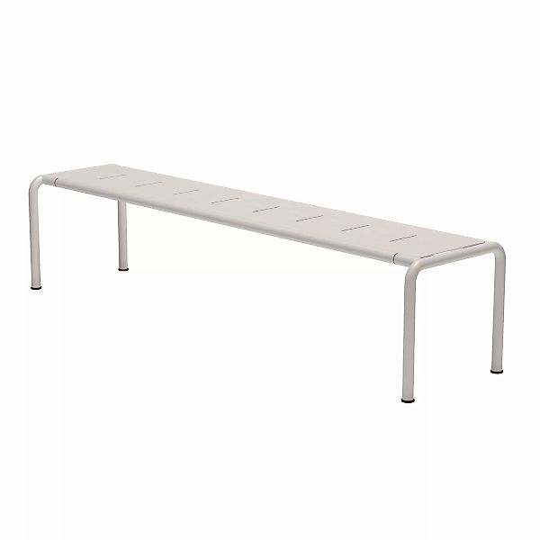 AVANTI Outdoor-Bank 199,5 cm Alu-Weiß Weiß günstig online kaufen