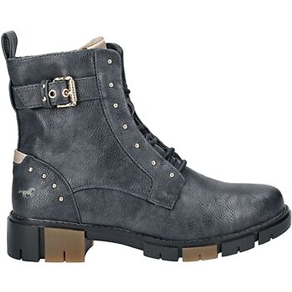 Mustang Shoes Schnürstiefelette "Mustang Shoes Stiefelette Lederimitat" günstig online kaufen