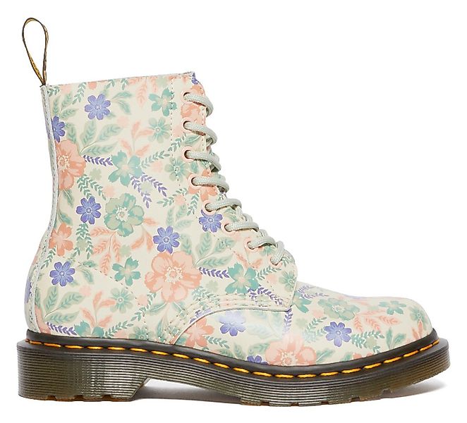 DR. MARTENS 1460 Pascal Schnürboots, Boots mit Blumenprint günstig online kaufen