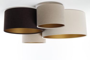 ONZENO Deckenleuchte 4Flame Elegant Natural 1 günstig online kaufen