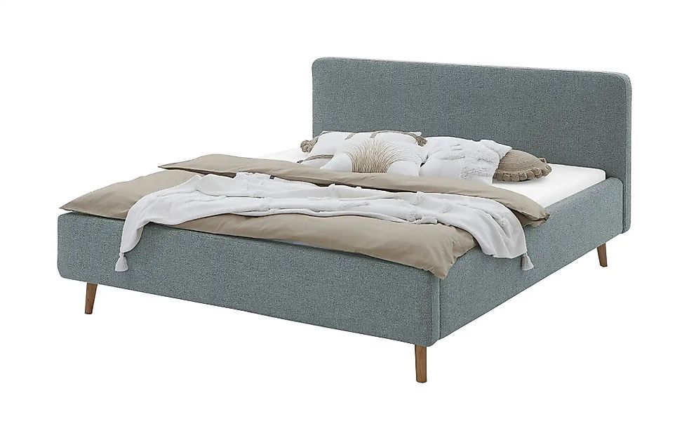 Polsterbett 180x200 in türkis Mattis ¦ blau ¦ Maße (cm): B: 201 H: 105 Bett günstig online kaufen