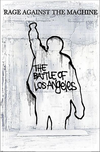 PYRAMID Poster Rage Against The Machine Poster The Battle of LA 61 x 91,5 günstig online kaufen