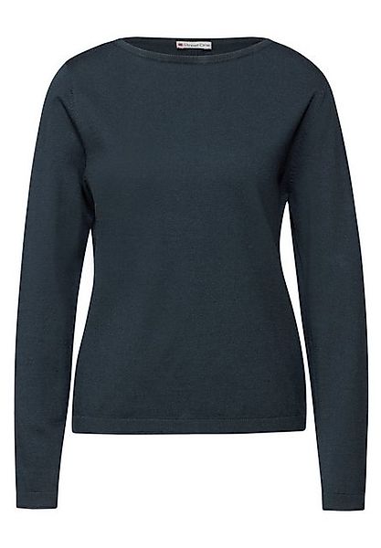 STREET ONE Strickpullover mit U-Boot Ausschnitt günstig online kaufen