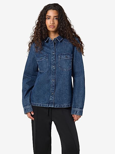 Noisy may Jeansbluse "NMNEW SIGNE L/S DENIM SHIRT VI002MB NOOS" günstig online kaufen