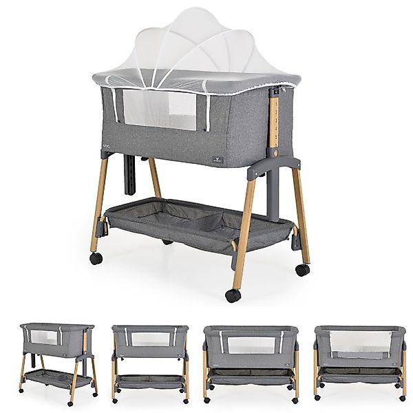 Cangaroo Komplettbett Babybett, Beistellbett Adoro, verstellbar, günstig online kaufen